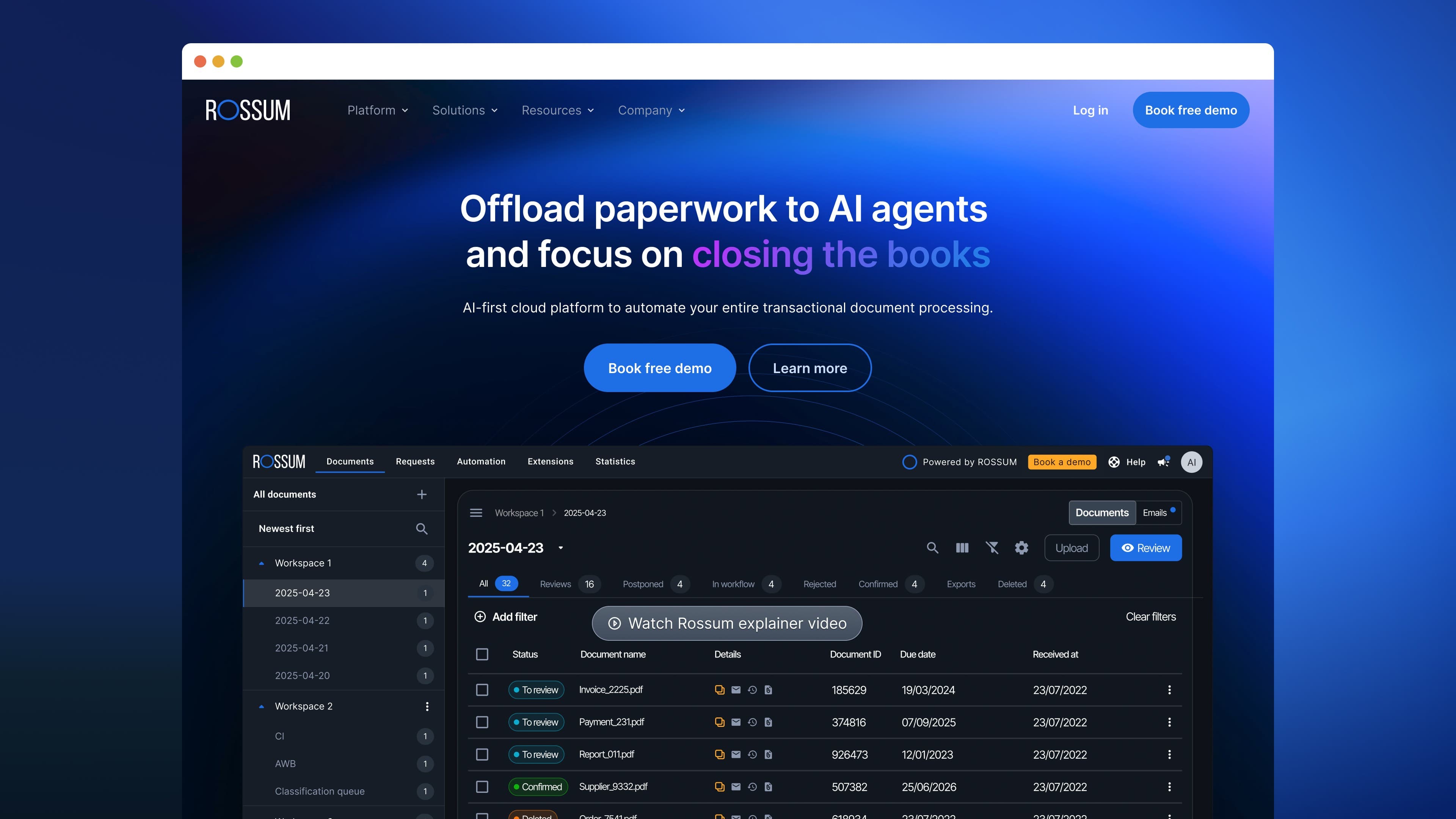 Rossum product case study preview